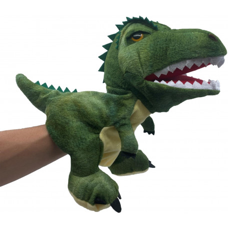 Johnco - Plush Hand Puppet - T-Rex