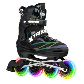 TRIX Adjustable Pro Inline Skate BLACK | LGE 4-7