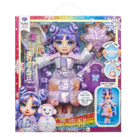 Rainbow High Winter Wonderland Doll- Violet (Purple)