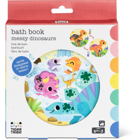 Bath Book - Messy Dinosaurs