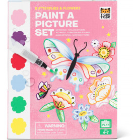 Paint a Picture - Butterflies & Flowers