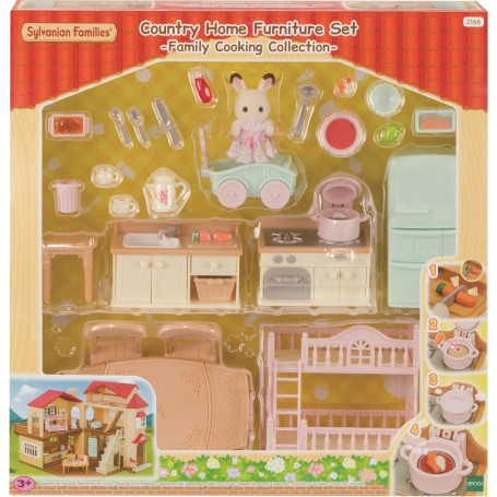 Sylvanian Families - Country Home Furniture Set