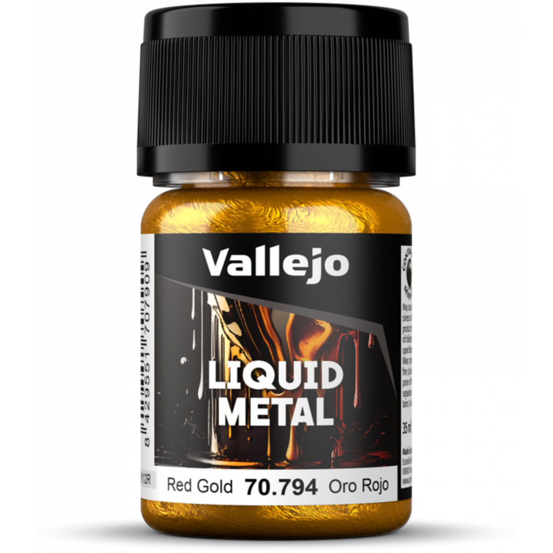 Vallejo 70794 Model Colour Metallic Red Gold (Alcohol Base)