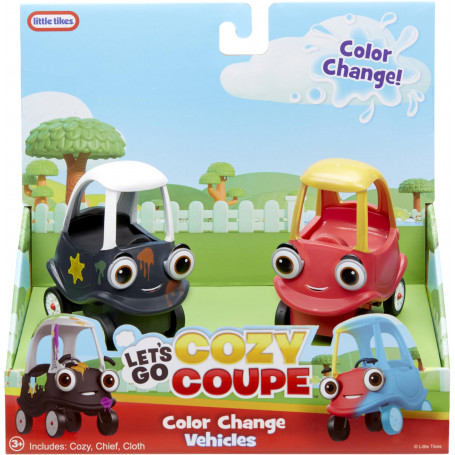 Let’s Go Cozy Coupe™ 2pk Color Change Vehicles