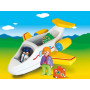 Playmobil - 1.2.3 Plane with Passenger