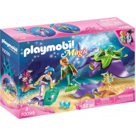 Playmobil - Pearl Collectors with Manta Ray