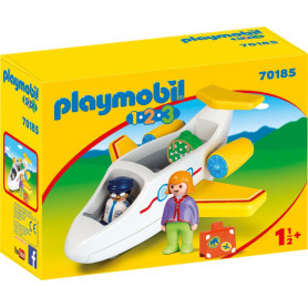 Playmobil - 1.2.3 Plane with Passenger