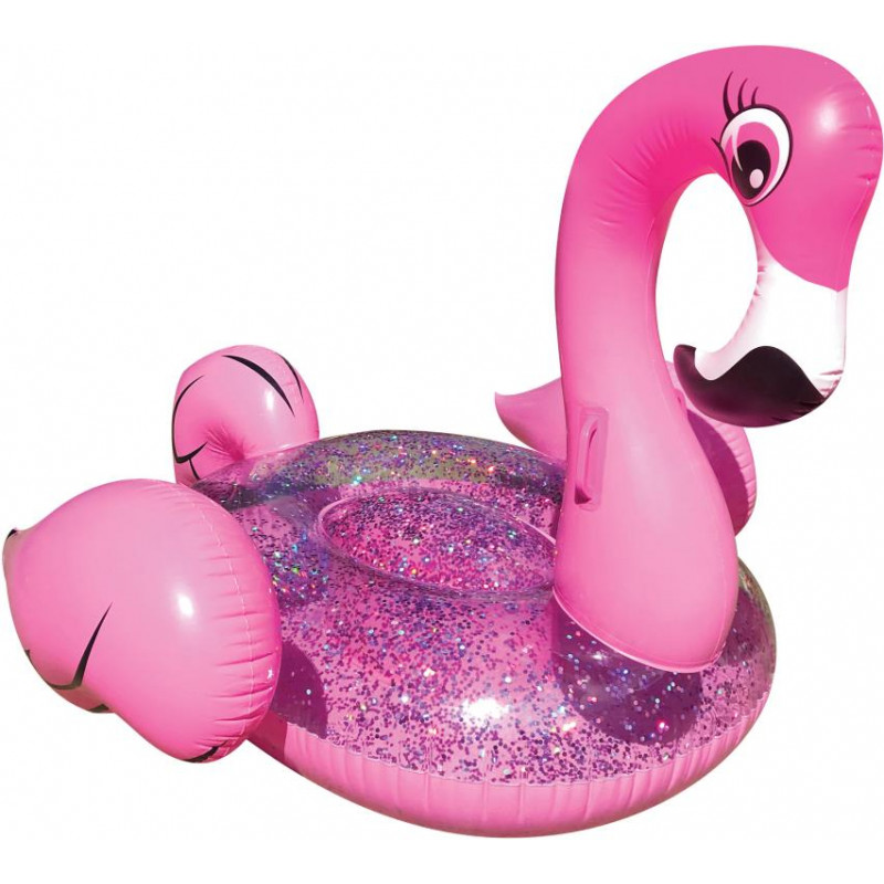 Flamingo Ride Bling Flamingo Ride Inflatable - Afterpay Available!
