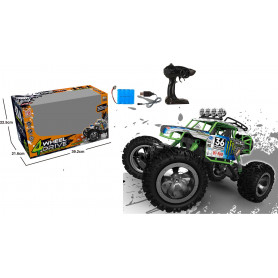 1:12 Scale Alloy 4X4 R/C Off Road Vehicle with 4.8V Battery