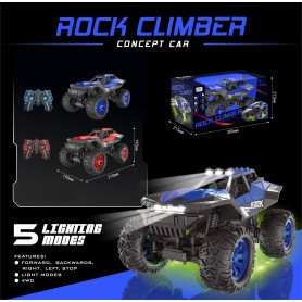 1:12 R/C 5-CH CLIMBING CAR W/LIGHT (CAR W/7.4V LI-ION BATT (D12/6)