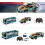 CRAZON - 1:14  4-CH R/C ORANGE MIST-SPRAY CAR W/USB