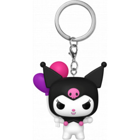 Hello Kitty - Kuromi (Balloons) Pop! Keychain RS