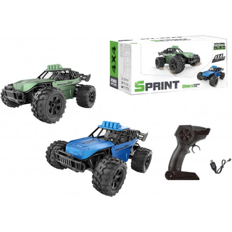 R/C 1:14 Sprint 4x4 2 Colour Vehicle