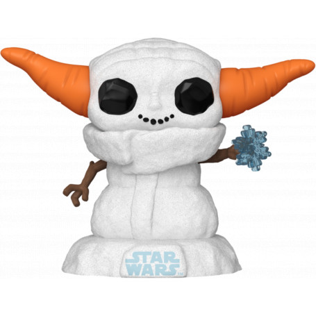 Star Wars: Mandolorian - Grogu Snowman Holiday Pop!