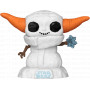 Star Wars: Mandolorian - Grogu Snowman Holiday Pop!