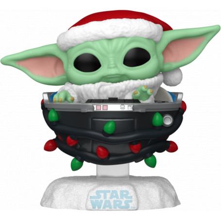 Star Wars: Mandolorian - Grogu Pram Holiday Pop!