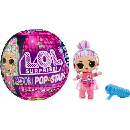 L.O.L. Surprise Neon Pop Stars Tots Asst PDQ