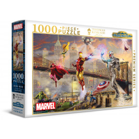 Harlington Thomas Kinkade 1000pce Puzzle - Marvel - Iron Man