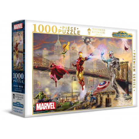 Harlington Thomas Kinkade 1000pce Puzzle - Marvel - Iron Man