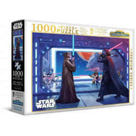 Harlington Thomas Kinkade 1000pce Puzzle - Star Wars - Obi-Wan's Final Battle