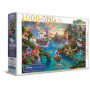 Harlington Thomas Kinkade PQ 1000pce Puzzle - Disney - Peter Pan's Neverland