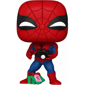 Marvel - Spiderman w/Gift Holiday Pop! V2