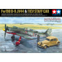 Focke-Wulf Fw190 D-9 Jv44 & Citroen 11CV Set 1/48 Scale