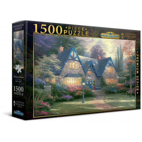 Harlington Thomas Kinkade PQ 1500pce Puzzle - Winsor Manor