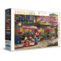 Harlington Thomas Kinkade 1000pce Puzzle - Disney - Mickey and Minnie Sweetheart Café