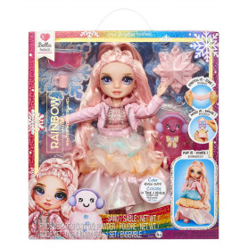 Rainbow High Winter Wonderland Doll- Bella (Pink)