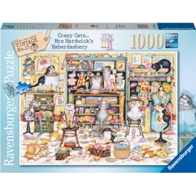 Ravensburger - Crazy Cats: Haberdashery 1000p