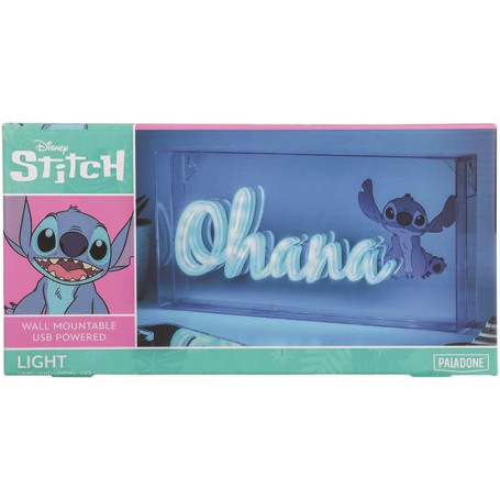 Stitch Ohana LED Neon Light