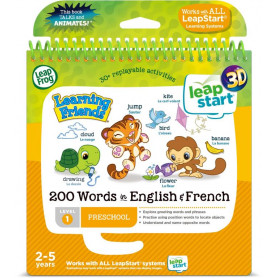 Leap Frog Learning Friends 200 Words Eng & Frch 3D Book