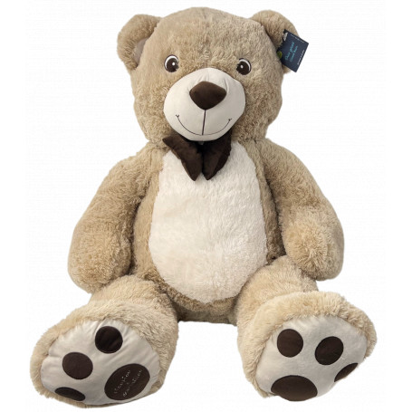 130cm Leclerc Plush Bear Beige