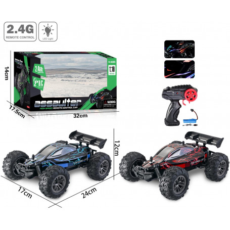 1:18 R/C HIGH SPPED CAR W/3.7V LI-ION BATT (D24/12)