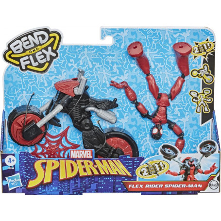 SPIDERMAN BEND AND FLEX FLEX RIDER SPIDER MAN