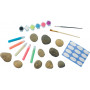 Creativity For Kids Glow In The DarK Rock Painting Kit