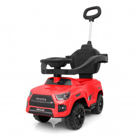 TOYOTA HILUX KICK ALONG W MUSIC & PUSH HANDLE - RED