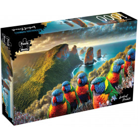 Lorikeet Friends Puzzle