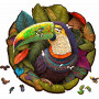 ESCAPEWELT 300PCE WOODEN JIGSAW TOUCAN