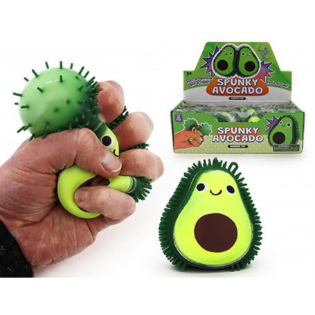 SQUEEZE SPIKY AVOCADO - 9 cm