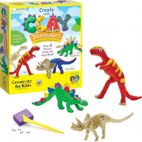 Creativity For Kids Create With Clay Dinosaurs