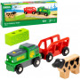 BRIO - Farm Battery Train 4 pieces