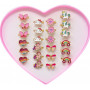 Pink Poppy - Rainbow Fantasy Sparkle Rings Assorted