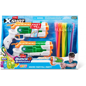 Zuru Xshot Fast Fill Micro 2 Pack with 3pk Bunch o Balloons