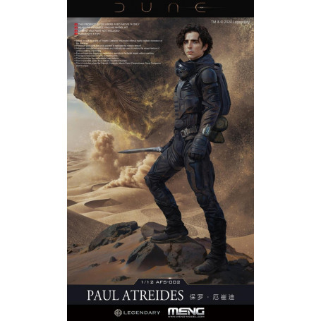 Meng 1/12 Dune Paul Atreides Plastic Model Kit