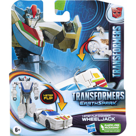 TRANSFORMERS EARTHSPARK 1 STEP FLIP WHEELJACK