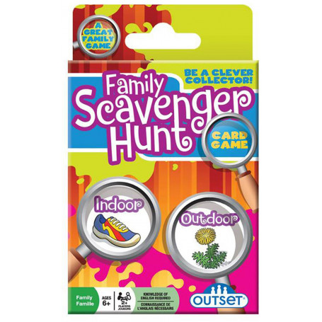 FAMILY SCAVENGER HUNT CARD GAM