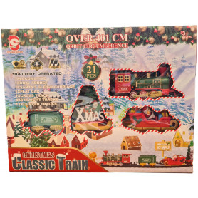 Classic Christmas Train and Track