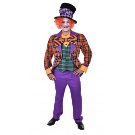 Mad Hatter Costume - STD (Pants,Jacket/Vest,Shirt Front/Tie)